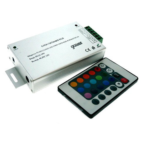 Контроллер RGB с пультом управления (кнопочный) DIODEX