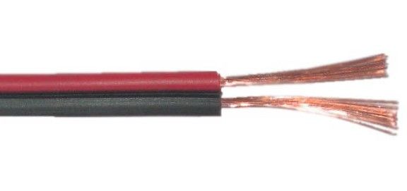 Кабель Stereo 2х0.5 Red/Black 100м (м) Rexant 01-6103-3