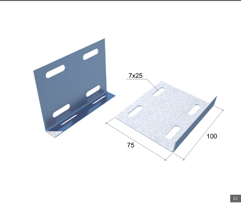 Соединительная пластина 80/100