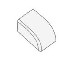 Заглушка к кабель-каналу 60х40 Т