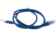 Патч-корд Telecom UTP, категория 5е, 1,0м, синий 