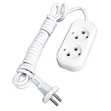 Удлинитель 2гн. 5м с/з ПВС 3x1 16А T-Plast