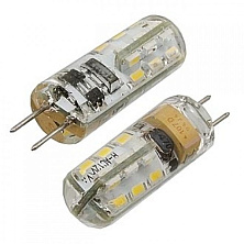 Лампа светодиодная G4- 1.5W-4000К LED-JC-standard 12V ASD