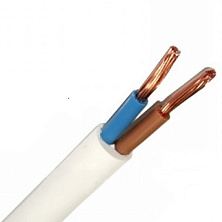 ПВС 2х1,5 белый