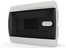 Бокс встраиваемый IP-40 8 модулей проз/черный CVK 40-08-1
