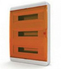 Бокс навесной IP-40 54 модулей прозр/оранжевая BNO 40-54-1