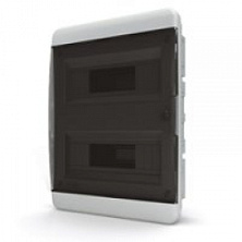 Бокс встраиваемый IP-40 24 модулей проз/черный BVK 40-24-1