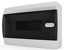 Бокс навесной IP-40 12 модулей прозр/черный CNK 40-12-1